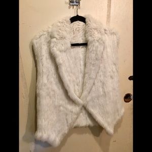 Genuine Rabbit Fur Vest